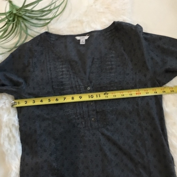 BOSSINI horseshoe gray tunic top size medium - Picture 6 of 8